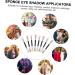 Housoutil 20pcs Latex Eye Shadow Stick Eyeshadow Stick Blending Sponges for Makeup Cosmetic Applicators H3210 7.50X1.00X0.50CM Assorted Color - Buy Online on GoSupps.com
