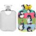 Cute Penguin Hot Water Bottle with Cover - 2L Pain Relief & Hand Warmer | Ideal Birthday Gift - Buy Online on GoSupps.com