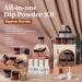 Modelones 32 Pcs Dip Powder Nail Kit - 20 Colors Starter Set for French Nail Art - Buy Online on GoSupps.com
