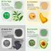 Face Masks - Mix Clay Masks - Pink Green Tea Aubergine Avocado Clay Mask - For All Types of Skin Face Masks with Mask Brush (12) - Buy Online on GoSupps.com