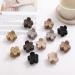 12 PCS Small Flower Hair Claw Clips for Women and Girls - Non-slip Cute Hair Accessories - Neutral Color - Buy Online on GoSupps.com