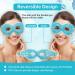 2PCS Reusable Gel Eye Mask with Soft Plush Backing - Cold Compress for Puffy Eyes, Dark Circles, Migraines - Buy Online on GoSupps.com
