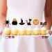 36 Pack Halloween Cupcake Toppers - Witch Hat, Spider, Pumpkin, Ghost, Cat Cupcake Picks - Ideal for Baby Showers, Birthdays, Halloween Parties - Cake Decor Supplies (Pattern 1) - Buy Online on GoSupps.com
