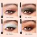 ZJchao 12pcs Eye Shadow Stick Set - Matte & Sparkle Pencils for Women | Long Lasting Dual Textured Makeup - Buy Online on GoSupps.com