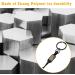 JOTOVO Flat Swivel Handcuff Key - Universal Cuff Key with Detachable Keyring - 2 Pack - Buy Online on GoSupps.com