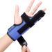 Fibee Boxer Fracture Splint, Pinky Finger Splint, Adjustable Two Finger Brace for 4th or 5th Finger, Metacarpal Splint Hand Brace for Arthritis Fracture Broken Mallet Dislocated Trigger Finger S/M