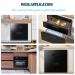 Tenmetre Child-Proof Oven Door Lock - Heat-Resistant No Drilling Safety Lock for Toddlers & Babies - Black - Buy Online on GoSupps.com