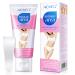 Cream for hair removal for the genital area armpits arms legs face and bikini zone sensitive formula gentle and soothing formula suitable for all skin types 2.1 0Z white