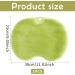Giugio Non-Slip Silicone Massage Pad - Back Scrubber & Foot Brush with Suction Cup | Exfoliating Shower Massager (Green) - Clean Exfoliate & Massage - Buy Online on GoSupps.com