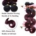 SEGO Brazilian Human Hair Bundles | 100% Unprocessed Body Wave Weave Extensions | Virgin Natural Black/Weinrot - 20 1 Bundle - Buy Online on GoSupps.com