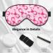 Breast Cancer Awareness Sleep Mask - Adjustable Double-Sided Eye Cover for Comfort & Eye Edema Relief - Buy Online on GoSupps.com
