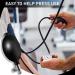6-Piece Blood Pressure Bulb Replacement Kit | Hand Squeeze Pump for Manual Sphygmomanometer | Adjustable with Air Release Valve - Buy Online on GoSupps.com