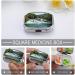 Krka River Waterfalls Pill Box | 2 Compartment Portable Medicine Organizer | Decorative Metal Pill Case for Travel & Everyday Use - Buy Online on GoSupps.com