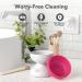 Electric Makeup Brush Cleaner Machine - Alyfini Tool for Beauty Foundation, Contour, Eyeshadow Brushes - Pink - Buy Online on GoSupps.com