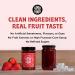 GOOD GOOD Sweet Strawberry Jam - Keto Friendly - Low Calorie and No Added Sugars - Vegan - Gluten Free - Preserves - 330g x 4 - Buy Online on GoSupps.com