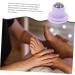Healeved Rollerball Massager | Body Relaxation & Lymph Massage Device | Suction Cup Muscle Relief & Jade Pebble Gel Massage Ball - Buy Online on GoSupps.com
