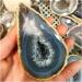 Natural Original Raw Agate Crystal Geode Cutting Hole Feng Shui Decor Stone Specimen Craft Collectibles Stone Collection (Size : 200-250g a Piece) - Buy Online on GoSupps.com