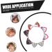 Toyvian 4 Pairs Girls Barrettes for Hair Girls Hair Barrette Animal Ears Barrette Kids Barrettes for Hair Cat Ears Hair Clips Cat Ears Hairpins Cloth Rabbit Ears Girl Child Accessories - Buy Online on GoSupps.com