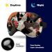 Colorful Hens Sleep Mask | Adjustable Strap Eye Cover for Sleeping and Travel | Block Light for Men and Women - Buy Online on GoSupps.com