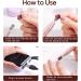 300 PCS Nail Cutter Attachments - Professional Grinding Sleeves & Bits for Gel Nails | Premium Nail Design Tools - Buy Online on GoSupps.com