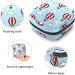 Anna Cowper Hot Air Balloon Print Sanitary Napkin Storage Bag - Multi-colored Feminine Menstrual Cup Pouch for Periods - Portable and Stylish Women's Tampon Holder - Buy Online on GoSupps.com