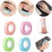 STaBeG Eyelash Tape 4 Rolls Fabric Eyelash Tape Beauty Eyelash Tape Microporous Breathable Tapes for Eyelash Extension Green powder purple blue - Buy Online on GoSupps.com
