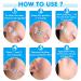 Prasacco Face Lift Tape - 120 Pieces Invisible Makeup Tape for Instant Face Lift & Neck Lift - Perfect for Lifting Sagging Skin - Buy Online on GoSupps.com