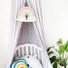 Handmade Rainbow Macrame Wall Hanging Decor for Nursery & Kids Bedroom - Pink Tassel Cotton Accessory for Baby Toddler Room - Buy Online on GoSupps.com