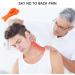 Jiazhouhb Acupressure Massager - Trigger Point & Back Extensor | Neck Relief | Black & Orange - Buy Online on GoSupps.com