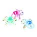 N by 985890 Geo pacifier jaw-friendly silicone teat shape multi-coloured