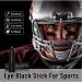 Eye Black Stick for Sports Black Lipstick Eyeshadow Body Face Painting Colours Black Creamy Sticks for Football Baseball Softball and Halloween Party Makeup (# 2PCS) - Buy Online on GoSupps.com