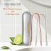 JUIDINTO Tongue Scraper Cleaner 2 Pack - Medical Grade Stainless Steel Tool with Travel Case for Oral Care - Eliminate Bad Breath - Adults and Kids - Buy Online on GoSupps.com