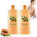 Orgrul Papaya 2-Pack Whitening Body Lotions Moisturizing Cream Brightening Moisturizing Anti-Dryness 600ml
