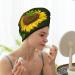 Sunflower Microfiber Hair Towel | Super Absorbent Quick Dry Wrap for Women - Ideal for Long Curly & Thick Hair - Buy Online on GoSupps.com