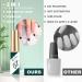Green & Gold Gel Liner Nail Art Set | Soak Off French Manicure Polish | UV Gel for Liner Drawing & Nail Painting | 2pcs - Buy Online on GoSupps.com