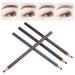 4-Part Durable Waterproof Eyebrow Pencil Set | Natural Eye Makeup Tools - International Shipping Available - Buy Online on GoSupps.com