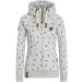 Bigfanshu Womens Hooded Sweatshirts Flocking Thicken Print Jackets Tracksuits Zipper Female Sportswear Light Grey - Buy Online on GoSupps.com