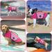Buy Emust Dog Vest - High Buoyancy Life Jacket for Large Dogs | Adjustable Dog Chiming Vest for Boxers Basset Hounds & More in Pink - Buy Online on GoSupps.com
