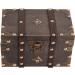 Vintage Wooden Jewelry Organizer Box with Lock | Eco-Friendly Touch Jewelry Storage for Women & Girls - Buy Online on GoSupps.com