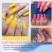 Tonitu 6 Pcs Non-Toxic Eco Nail Polish Kit - Glossy Pastel Colors: Pink Yellow Blue Red Glitter and Nude (42ml) - International Shipping Available! - Buy Online on GoSupps.com