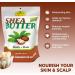 Nura's Raw Unrefined Organic Shea Butter - 100% Natural for Skin & Hair Care | Moisturizing Healing & Nourishing | 16 Oz Ethically Sourced African Shea Butter - Buy Online on GoSupps.com