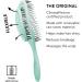 CHIARA AMBRA Bio Friendly Detangling Brush - Vegan Turquoise Vent Hairbrush for Thick & Curly Hair - Buy Online on GoSupps.com