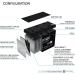 Mighty Max 12V 10AH SLA Battery Replacement for Chloride 100-001-0136-02 | International Shipping Available - Buy Online on GoSupps.com