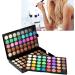 120 Colors Eyeshadow Palette Long Lasting Glitter Matte Eye Shadow Applicable Scenes for Eye Makeup Safe to Use 3D Eyes - Buy Online on GoSupps.com