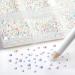 Beadsland 7200PC Flatback Rhinestones - Clear Nail Gemstones for Handicrafts Mixed Sizes SS3-SS10 includes Wax Pencil Kit - Buy Online on GoSupps.com