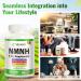 NMNH (Dihydronicotinamide Mononucleotide) NMN Alternative Supplement w/Niacinamide (Vitamin B3) Quercetin Trans-Resveratrol Support NAD+ Skin Cell Health* Anti-Aging & Energy 120 Caps - Buy Online on GoSupps.com