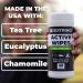 Nextrino Biodegradable Tea Tree Body Wipes for Adults - 45 Cleansing Towelettes for Gym, Workout, Camping, Travel - Men & Women - Buy Online on GoSupps.com