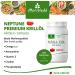 MoriVeda Neptune Krill Oil Capsules Omega 3-6-9 with Astaxanthin & Vitamin E 90 Softgels | ISO and MSC Certified - Buy Online on GoSupps.com