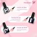 Phoenixy Poly Extension Gel Kit with 6 Colors, 36W UV/LED Lamp - Complete Nail Extension Kit for Women - Poly Nail Gel Polish Gift Set - Buy Online on GoSupps.com