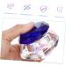 minkissy Nail Art Crystal Cup Cosmetics Cream Glass Manicure 6.5x8cm Blue - Buy Online on GoSupps.com